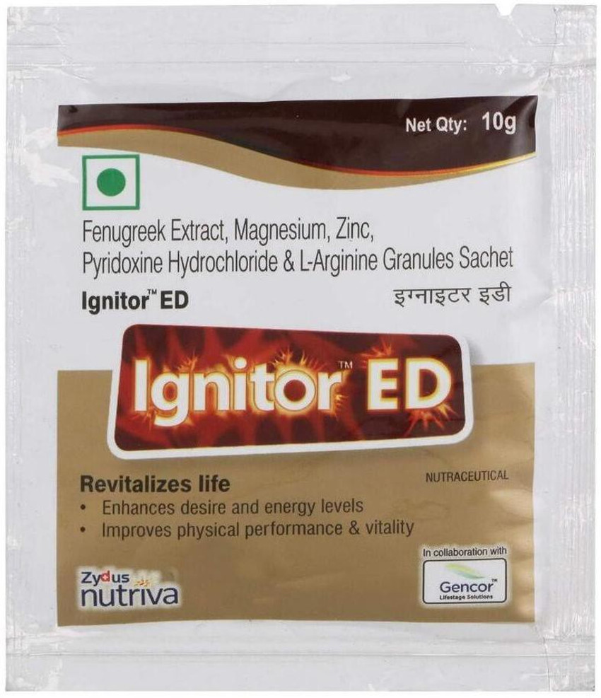 Zydus Ignitor ED Powder Price in India Buy Zydus Ignitor ED