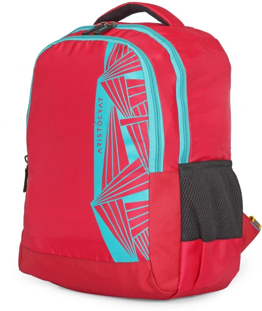 ARISTOCRAT Zen 1 School Bag 27 L Backpack Red Price in India Flipkart