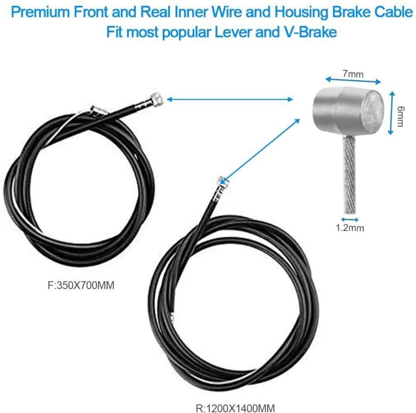 Push bike brake discount cable