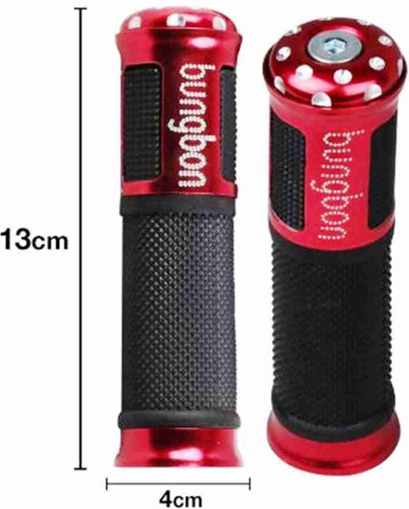 Bell 10 Red metal handle grips Handle Bar Grip For Universal For