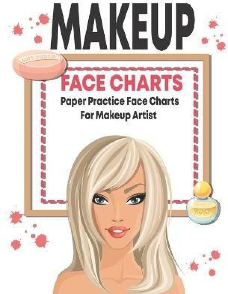 Makeup Face Charts Paper Practice