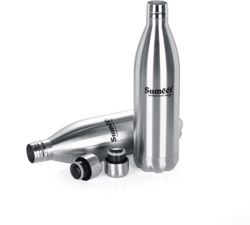 Buy Sumeet Stainless Steel Double Walled Flask / Water Bottle, 24