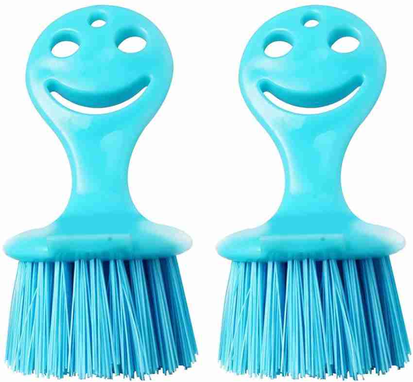 Sanctity Wash Basin Sink and Floor Tile Bathroom Cleaning Brush-Set of 2  Pieces