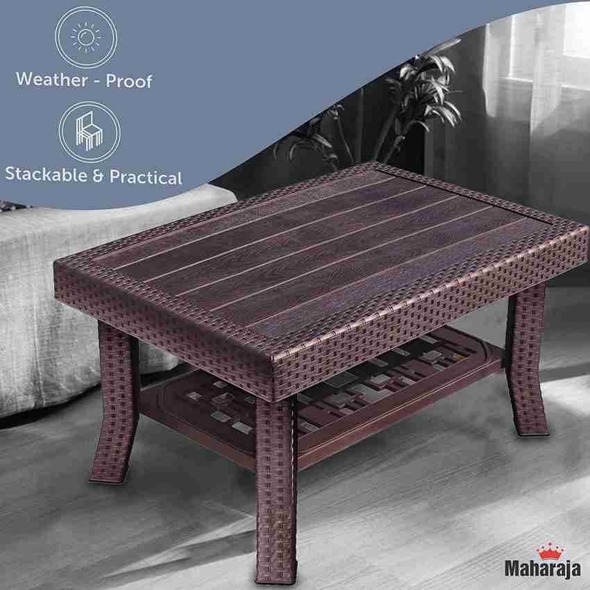 Plastic tea table clearance price