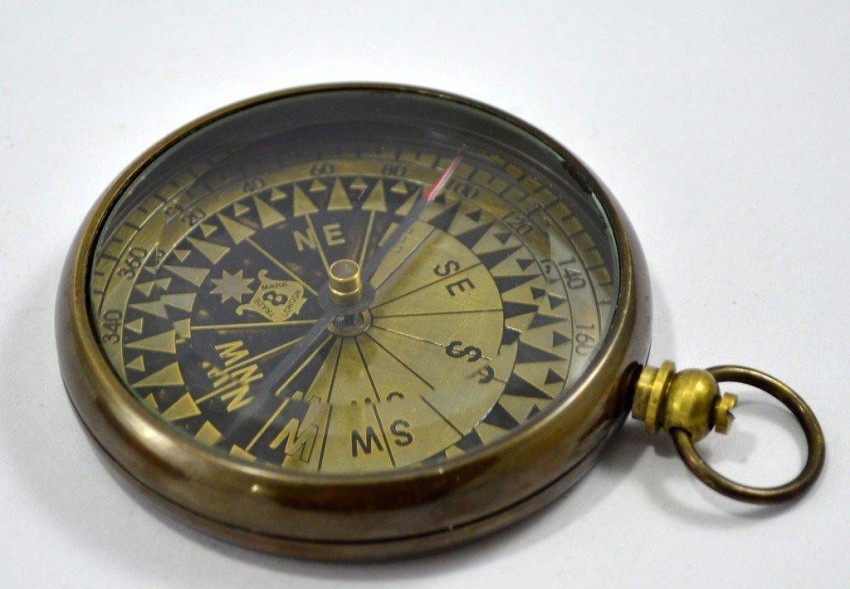 Vintage Nautical Pocket Compass