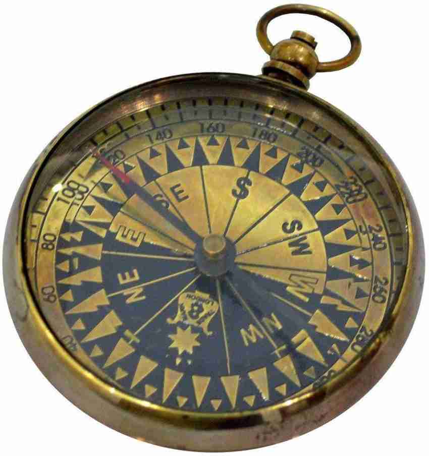 Small Brass Pocket Compass
