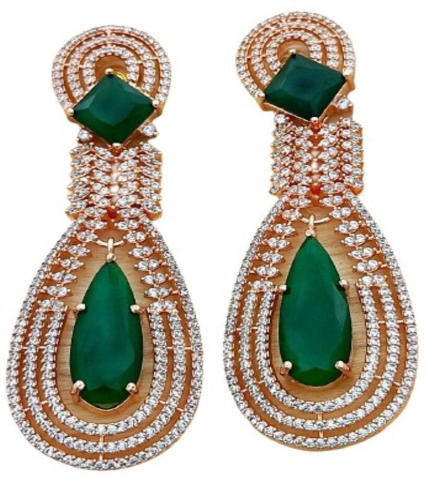 Flipkart stone sales earrings