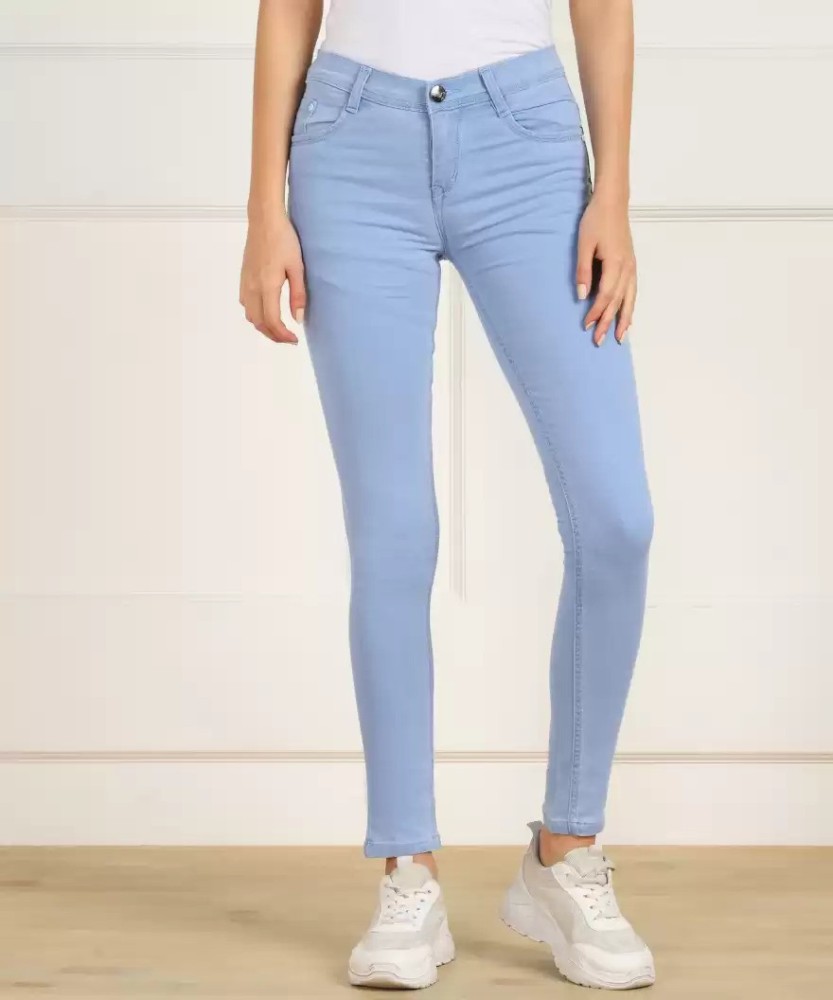 German Club Skinny Women Blue Jeans - Buy German Club Skinny Women Blue  Jeans Online at Best Prices in India