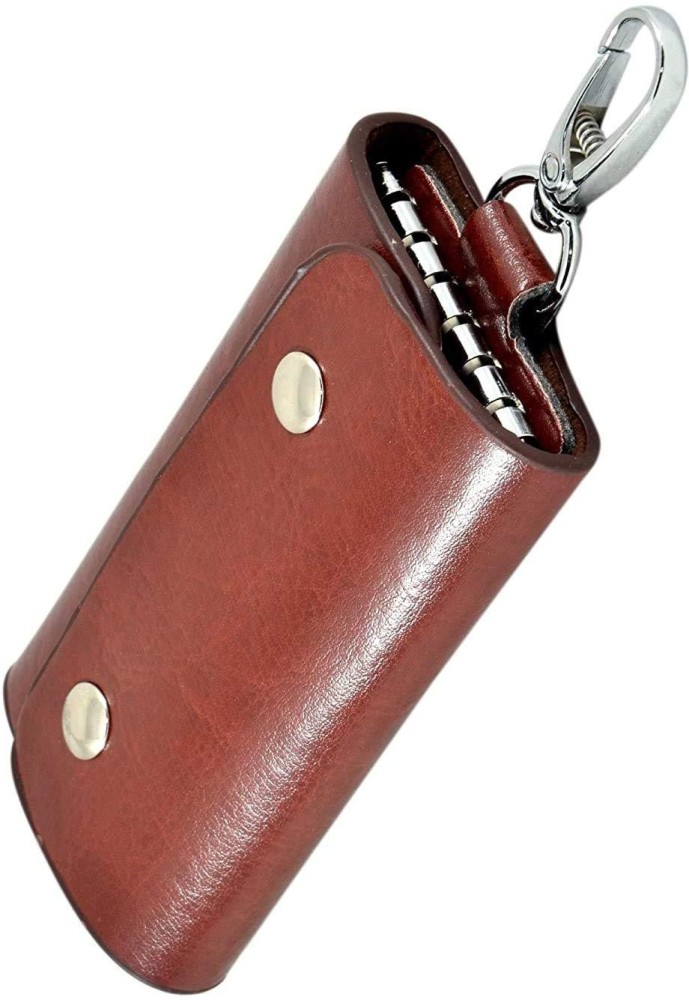 Key Case Key Pouch Leather Key Case Key Holder Key Chain 