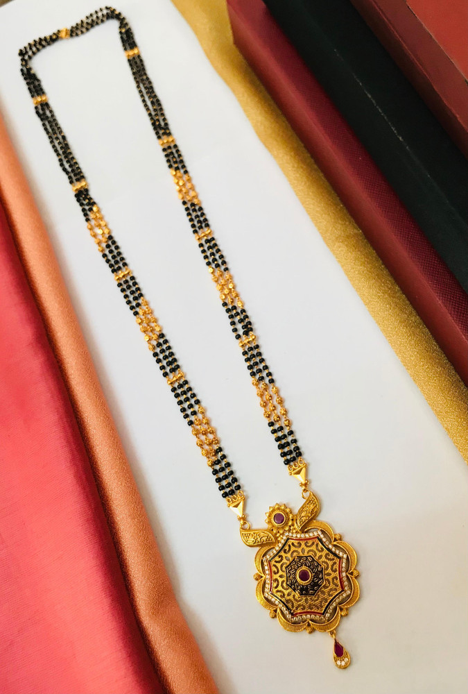 Imitation mangalsutra hotsell designs with price