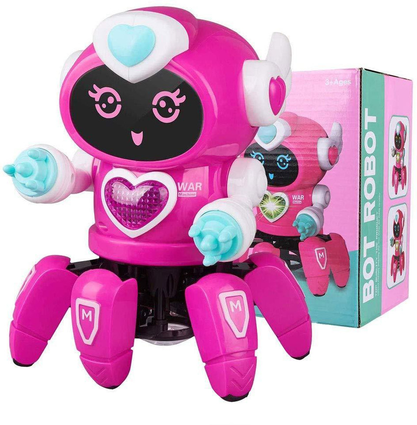 BRINZ Nina Pioneer Bot Robot Toy for Kids Walking and Dancing