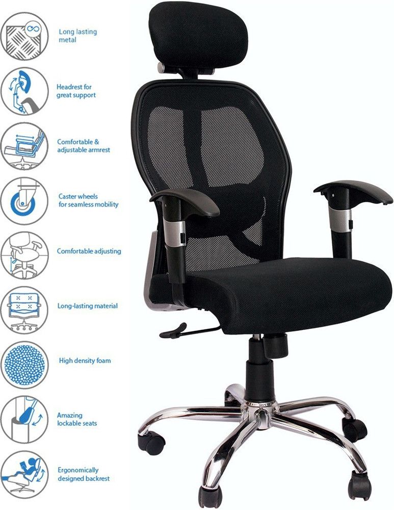 Vj interior fabric shop office chair