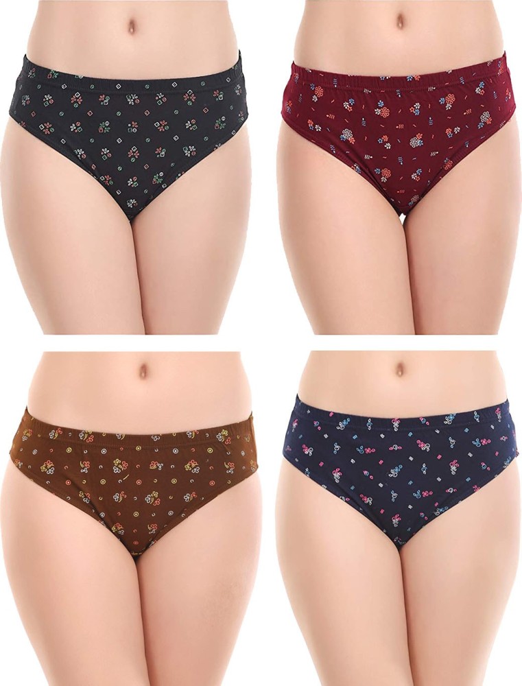 Rupa Jon Cotton Solid Hipsters Panty for Women