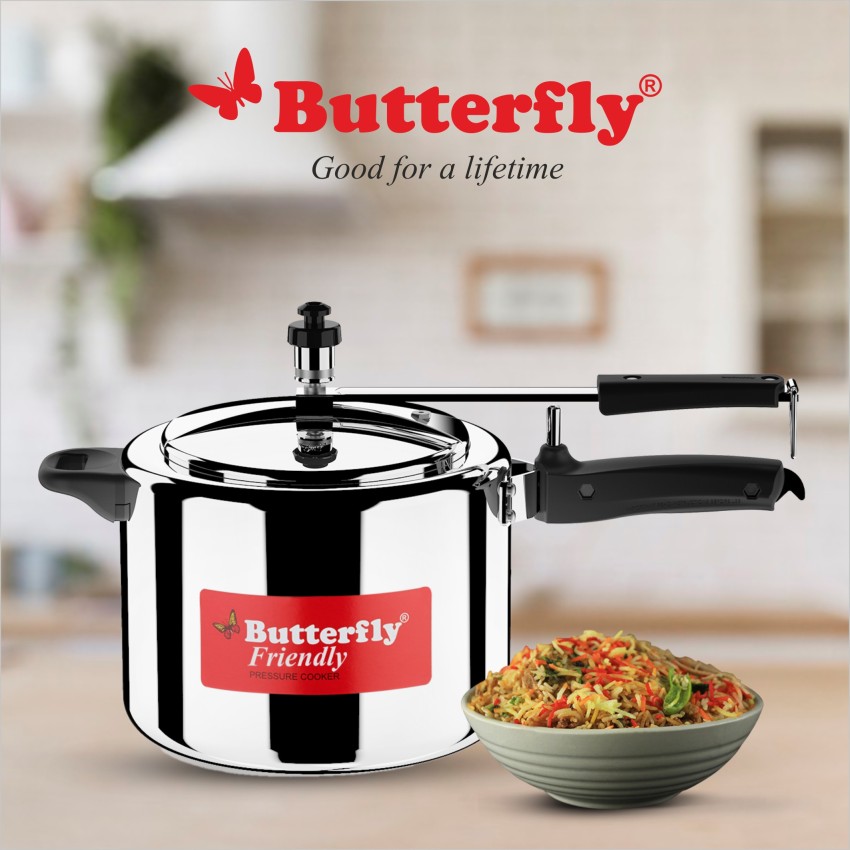 Butterfly Friendly Non IB 5 L Pressure Cooker