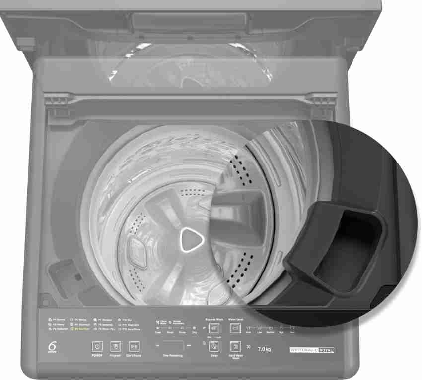 whirlpool 7 kg fully automatic top load grey