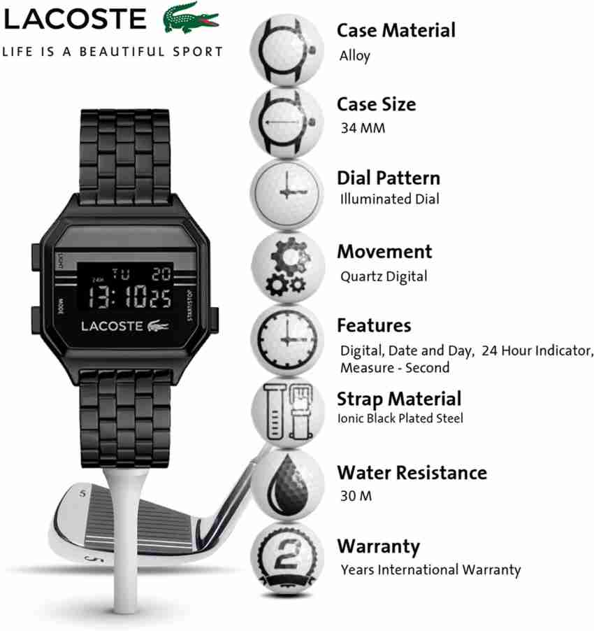 Lacoste 2024 digital watch