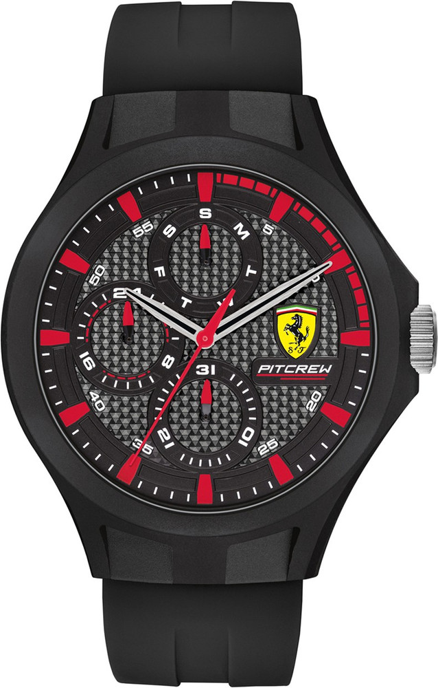 SCUDERIA FERRARI フェラーリ PITCREW クロノグラフ SCUDERIA FERRARI フェラーリ PITCREW クロノグラフ