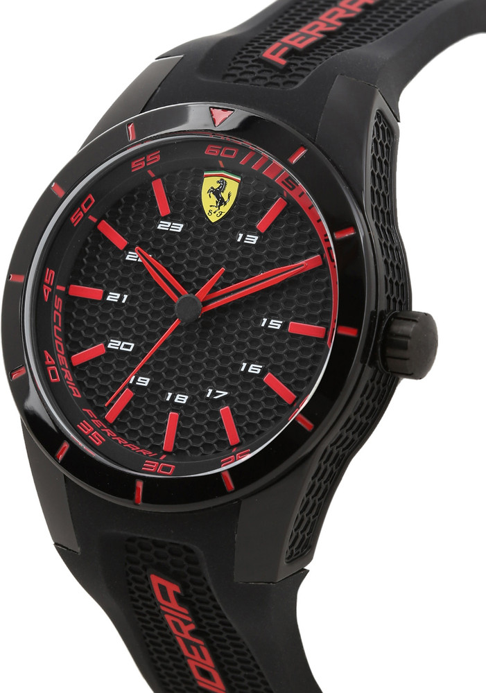 Ferrari watch red and black online