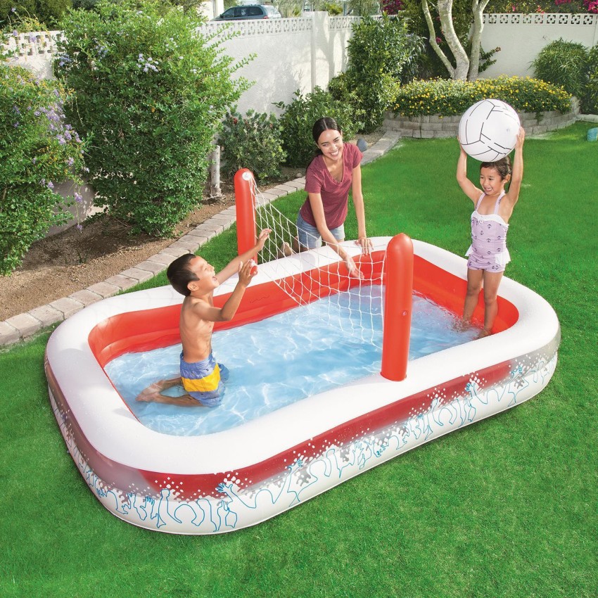 Miss & Chief Inflatable Kid's Water Pool, Kids Pool Volleyball Set with  Net, Garden Pool, Kiddie Pool, Baby Pool, Splash Pool Inflatable Swimming  Pool Price in India - Buy Miss & Chief