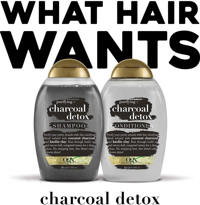 Only use ogx deals shampoo no conditioner