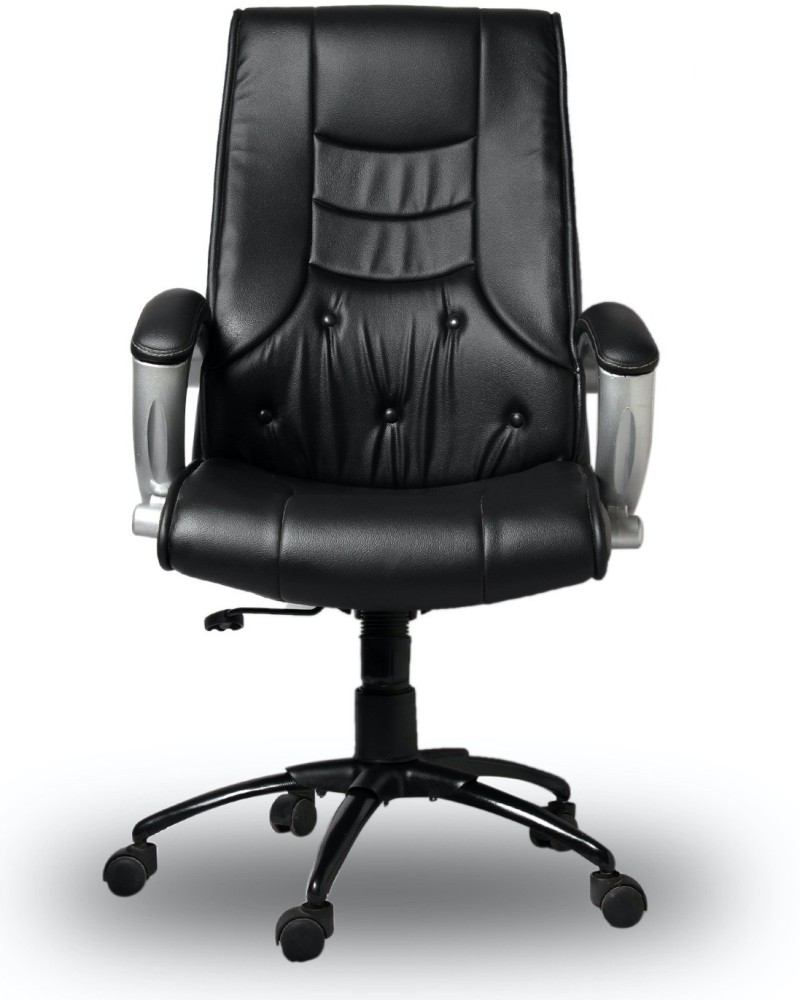 DOF Studio ZOE Black High Back Leatherette Office Executive Chair