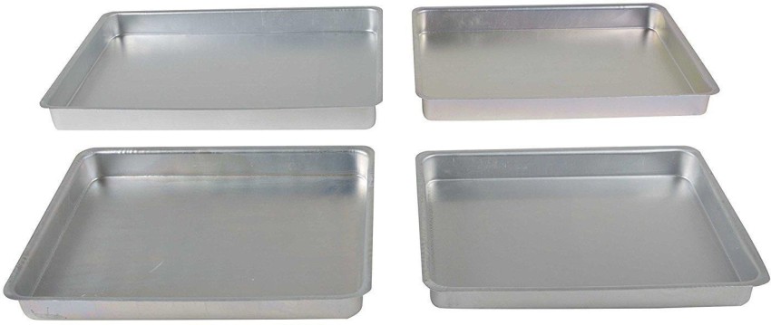 JAYCO Aluminium Deep Trays / Baking Trays - Set of 4 pcs - 12 13 14 16  Baking Pan Price in India - Buy JAYCO Aluminium Deep Trays / Baking Trays 