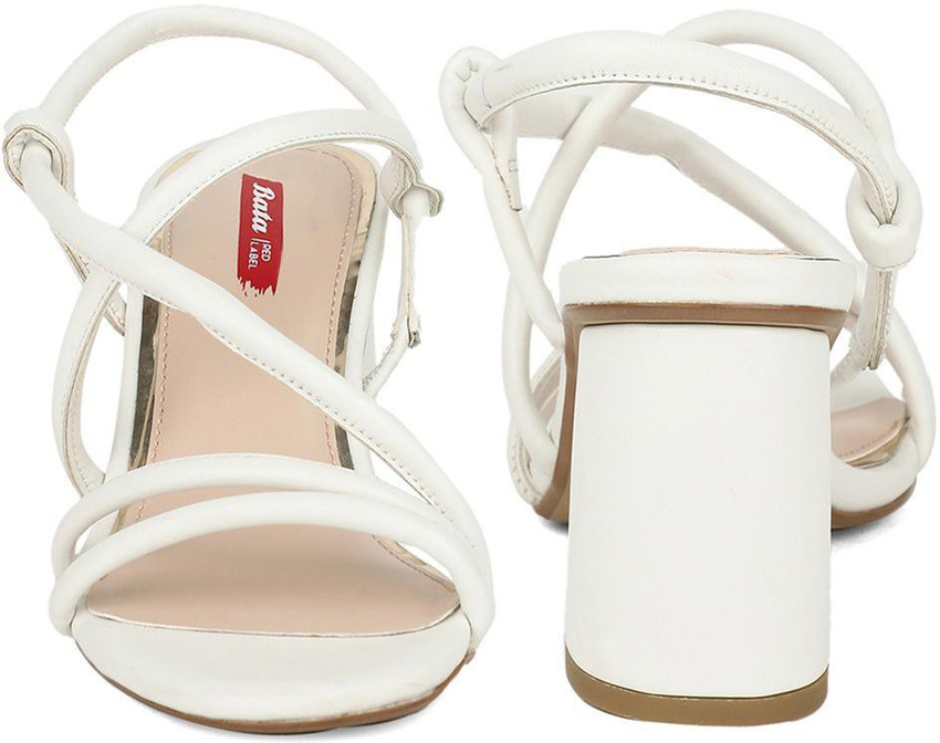 Bata white heels on sale