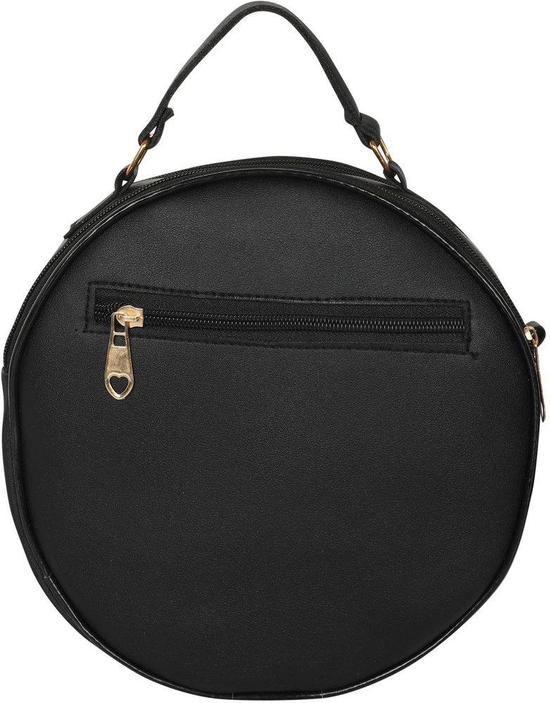 Round shape top sling bag
