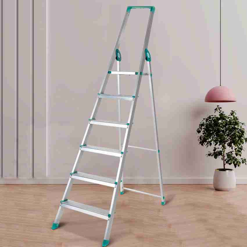 Bathla Prime 6 Step Foldable with Multi Utility Support Handle
