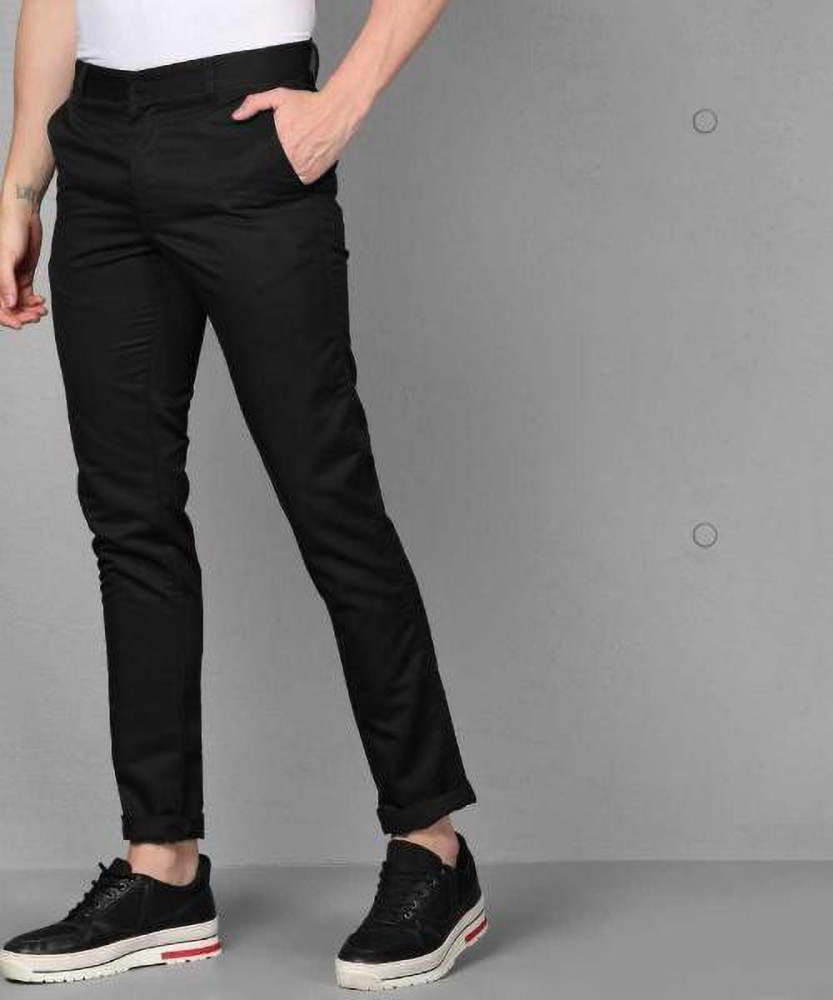 Buy AD  AV Regular Fit Men Black Trousers Online at Best Prices in India   Flipkartcom