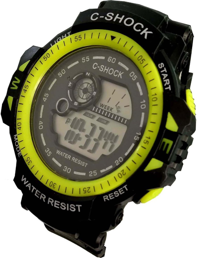 C shock clearance digital watch