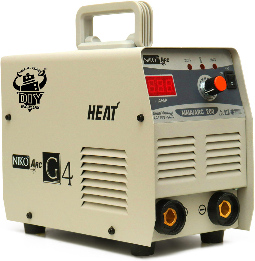 Make outlet welding machine
