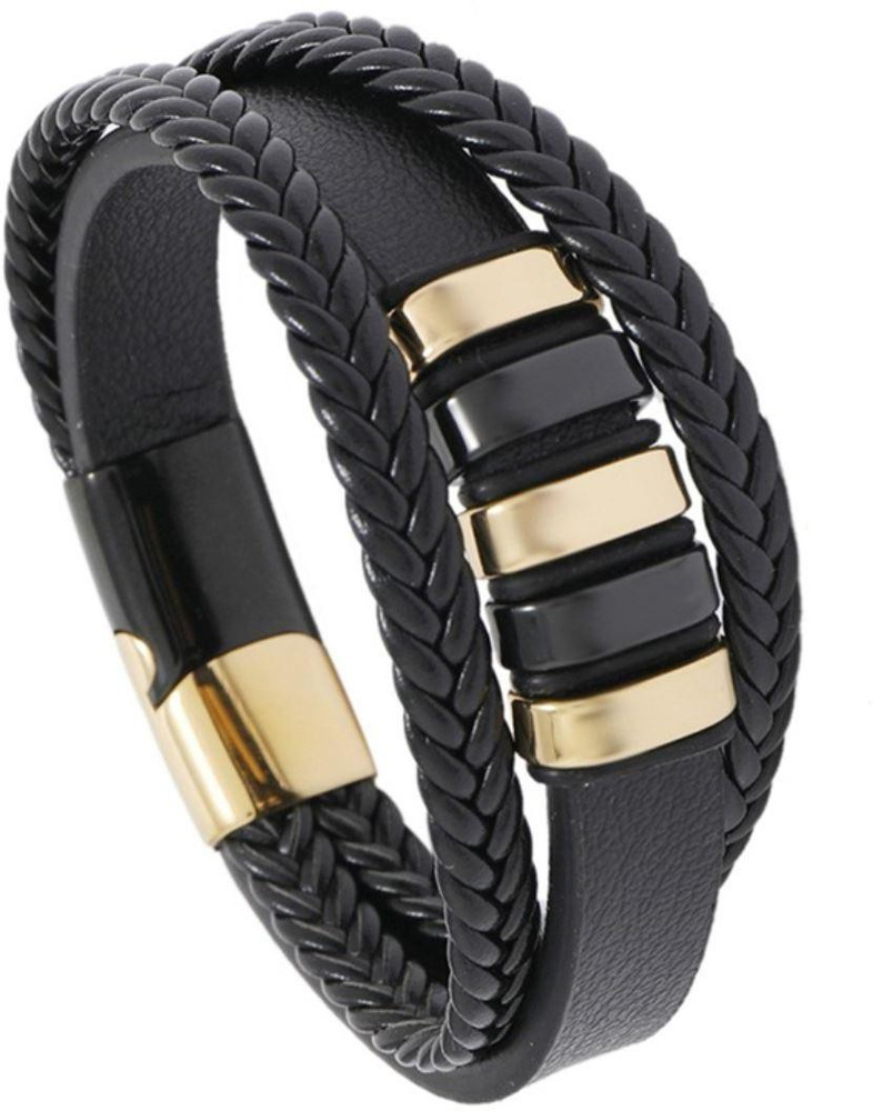 Leather hot sale bracelet flipkart