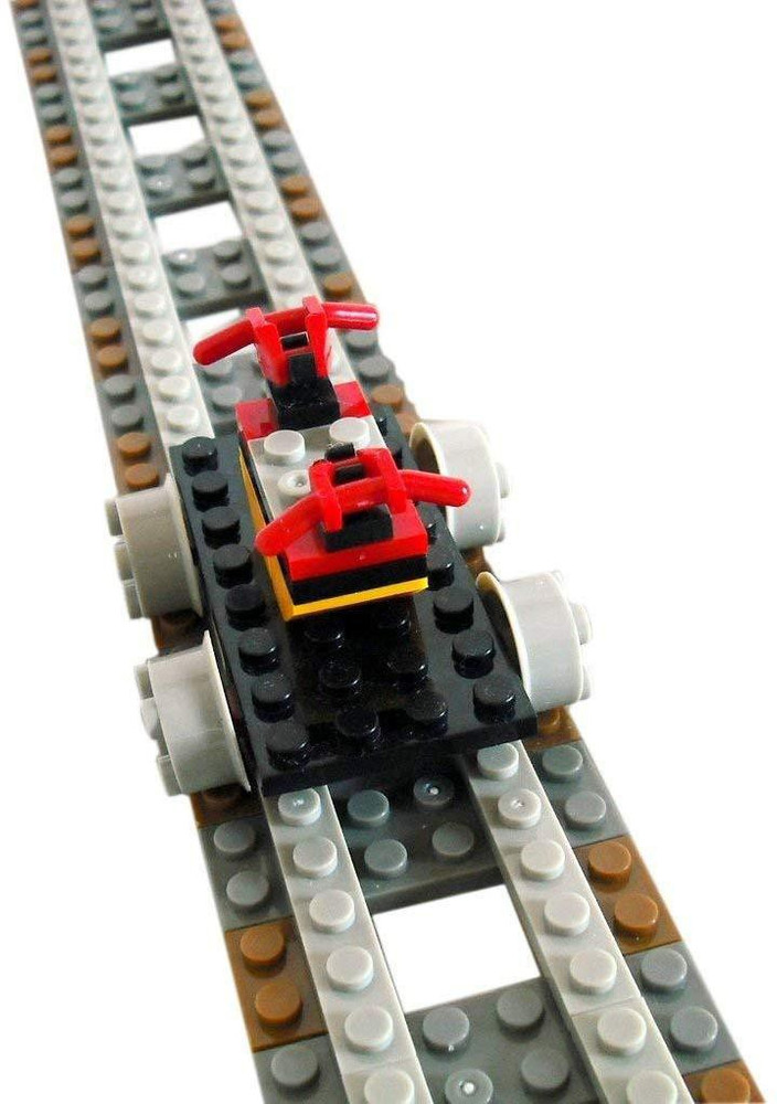 RVM Toys 464 Pcs Railway Station Platform and Train with Bike Lego Compatible Building Blocks Toy for Boys and Girls 464 Pcs Railway Station Platform and Train with Bike Lego Compatible