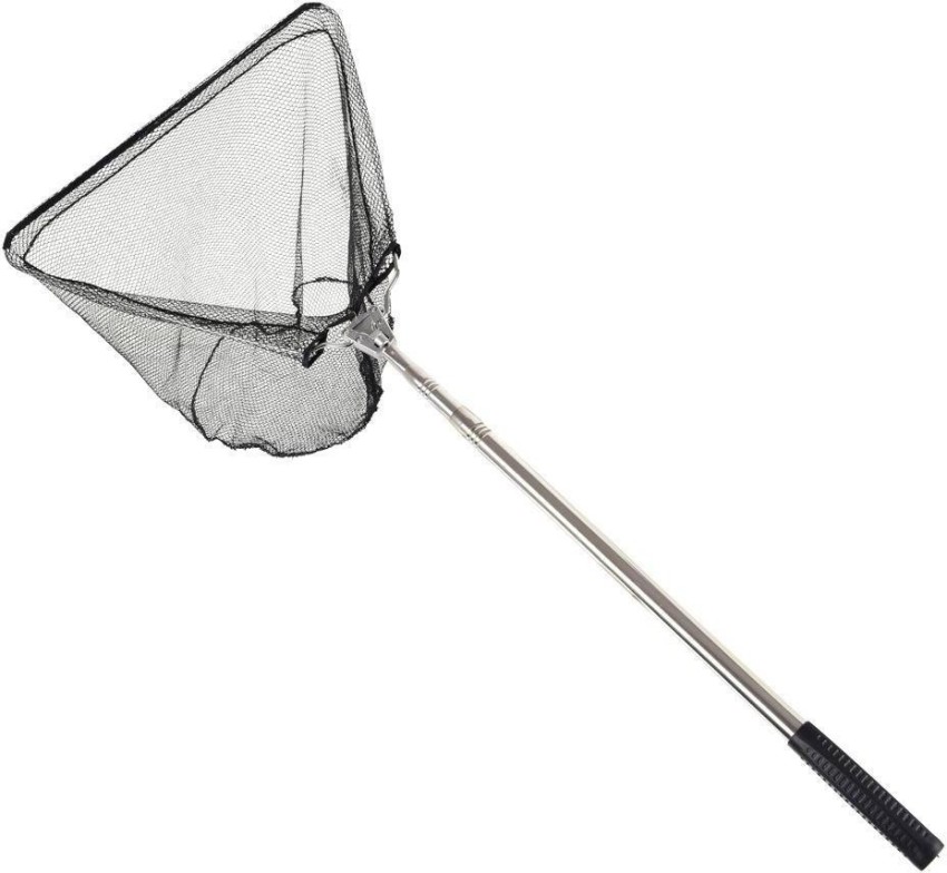 Buy HETTO Fly Fishing Triangle Brail Landing Net Foldable