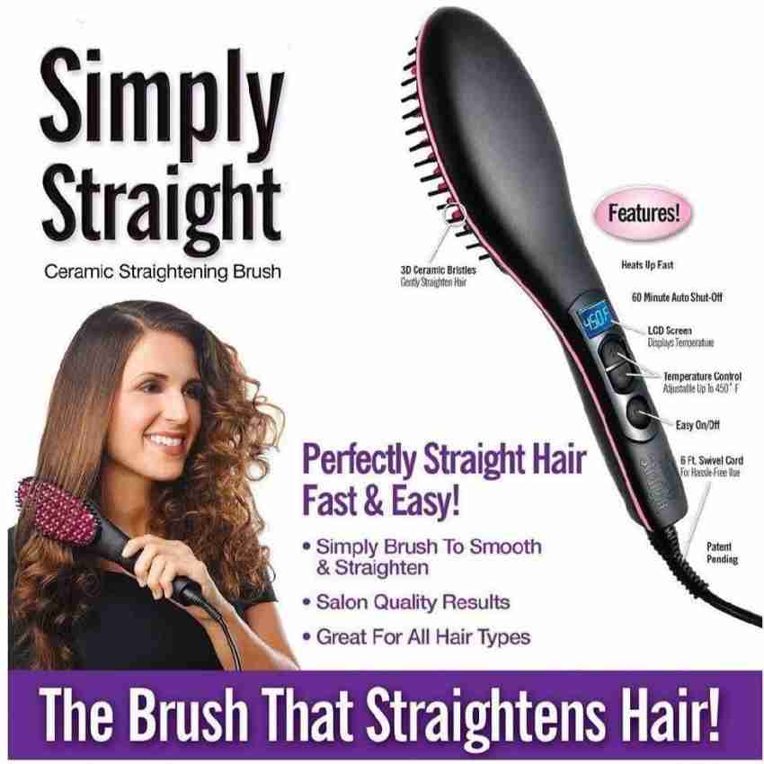 How to straighten hair cheap faster