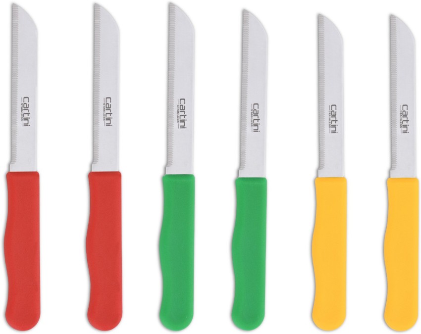 Buy FIXWELL GERMANY STAINLESS STEEL KNIVES (MULTICOLOR) -IDEAL FOR