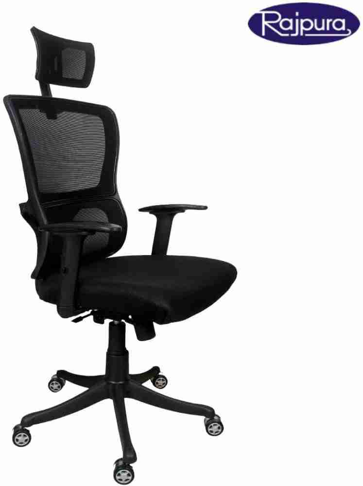 Rajpura PRIME High Back Revolving Chair with Headrest and Synchro