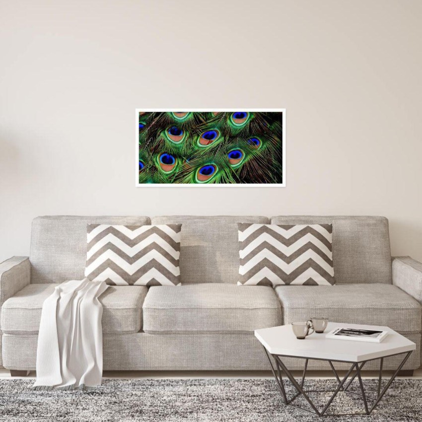 Peacock Feather Close-up Wall Art, Canvas Prints, Framed Prints, Wall Peels