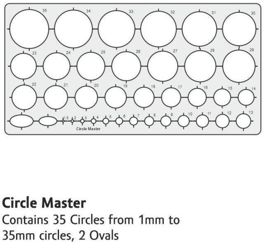 easetansil Flexible Multifunctional Geometric Ruler Ruler 