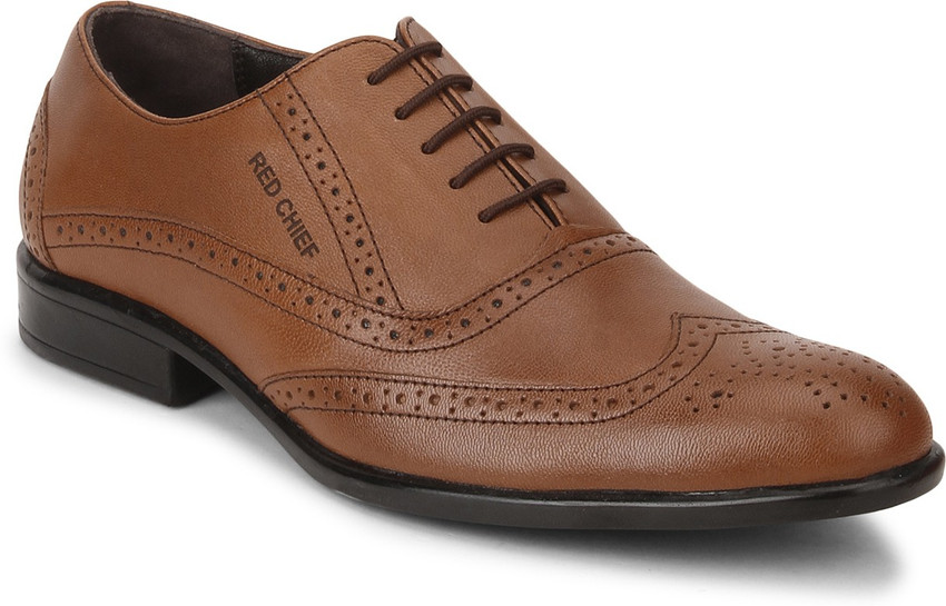 RED CHIEF Lace Up For Men Buy Tan Color RED CHIEF Lace Up For