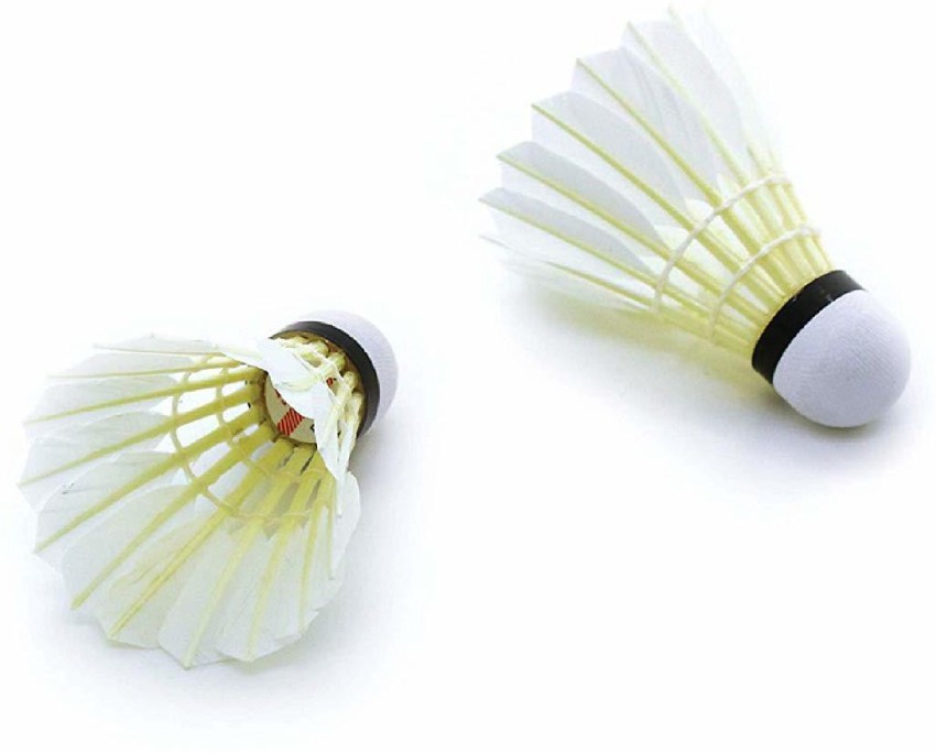 Spocco ™Badminton Shuttlecock, 10 Piece, Made in India Feather Shuttle -  White - Buy Spocco ™Badminton Shuttlecock, 10 Piece, Made in India Feather  Shuttle - White Online at Best Prices in India 