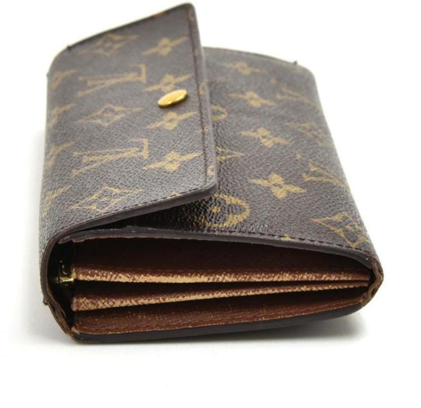 Leather wallet Louis Vuitton Brown in Leather - 24969614