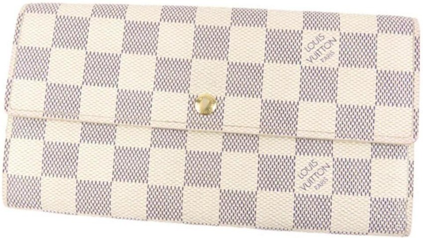 LV Women White Genuine Leather Wallet White Multiicoloir - Price