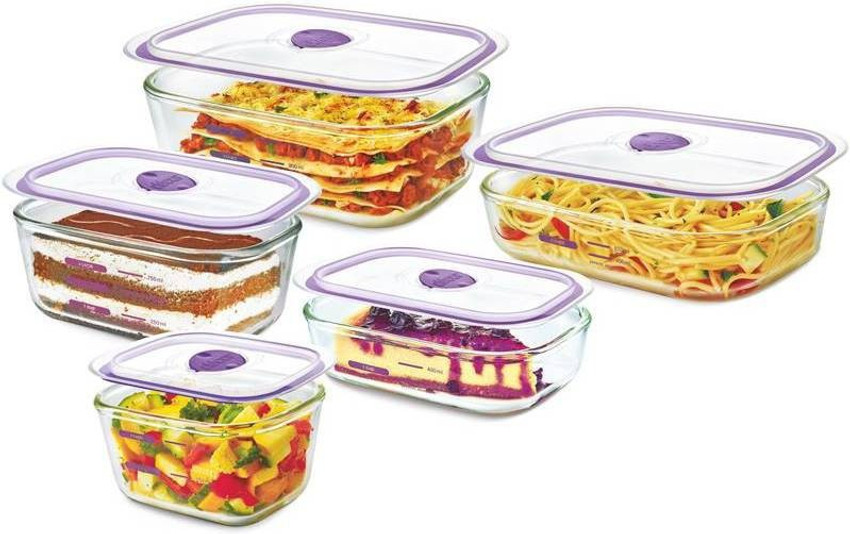 Decor glass containers top