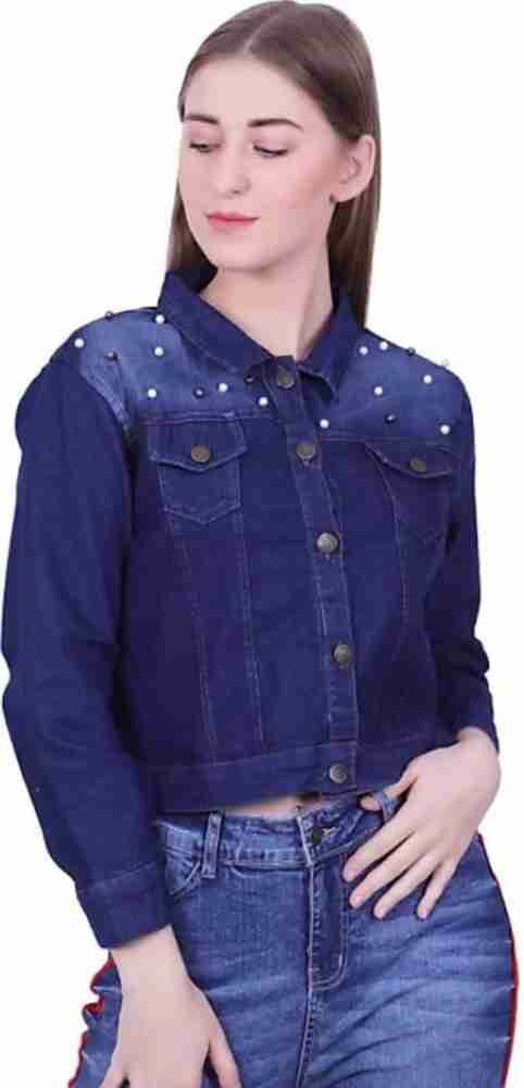 Denim jackets 2025 for womens flipkart