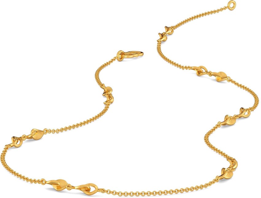 Melorra 22kt Textured Double Box chain Gold Chains Rope Chain Yellow Gold  Precious Chain Price in India - Buy Melorra 22kt Textured Double Box chain  Gold Chains Rope Chain Yellow Gold Precious