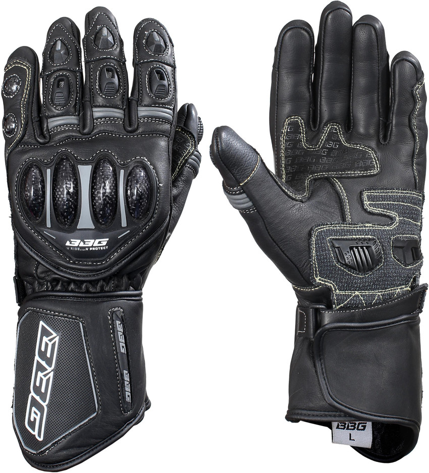 BIKING BROTHERHOOD RACER GLOVES BLACK Riding Gloves Buy BIKING