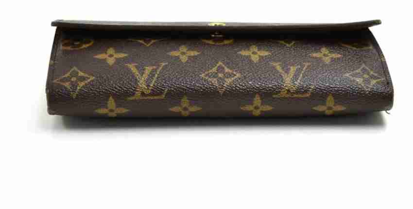 Leather wallet Louis Vuitton Brown in Leather - 35114572