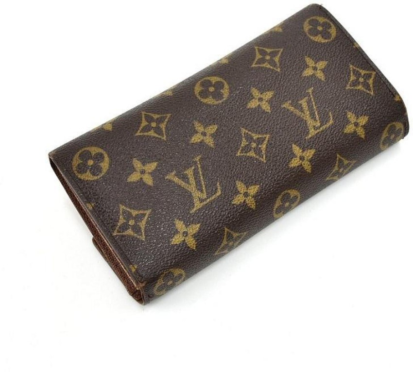 Joséphine leather wallet Louis Vuitton Brown in Leather - 25042007